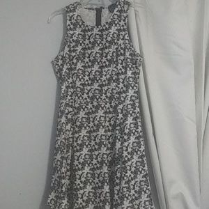 A-line flare cotton dress